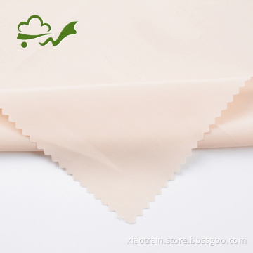 Drape peach chiffon fabric for women dress